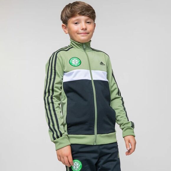 adidas Other - adidas Celtic Junior Essentials Training joggers & jacket green/black S Nwt